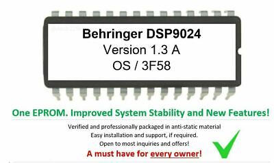 Behringer DSP9024 Version 1.3A Update Firmware Upgrade Eprom Ou Convert