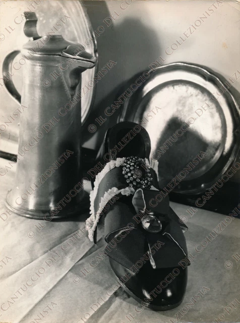 1959 VIGEVANO Museo della Calzatura Scarpa Re Sole Pavia Fotografia