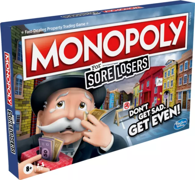 Monopoly For Sore Losers Board Game Brand New Sealed
