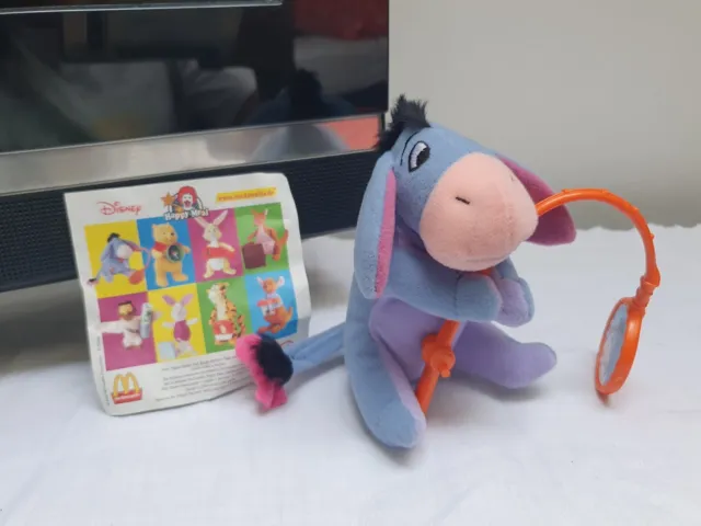 McDonalds Spielzeug - Plüsch Serie Winnie Puuh Pooh Der Esel  Happy Meal 2002