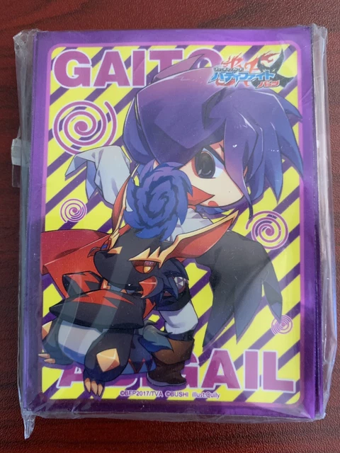 FUTURE CARD BUDDYFIGHT Gaito Kurouzu Abygale Chibi Purple Sleeves (60 Pcs)  $25.00 - PicClick