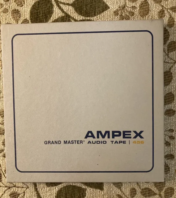 Ampex Grand Master 456 1/4" x 1200' Tape on 7" Reel Used