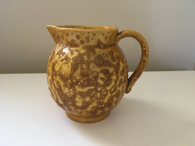 pichet céramique vintage façon Fat Salva, West Germany, vintage déco années 70