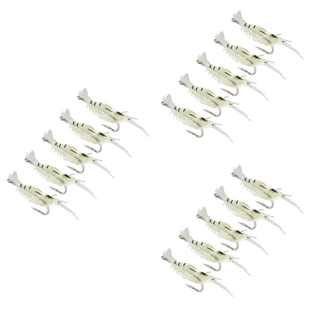 Saltwater Artificial Shrimp Bass Fishing Lures Fake Fish Bait