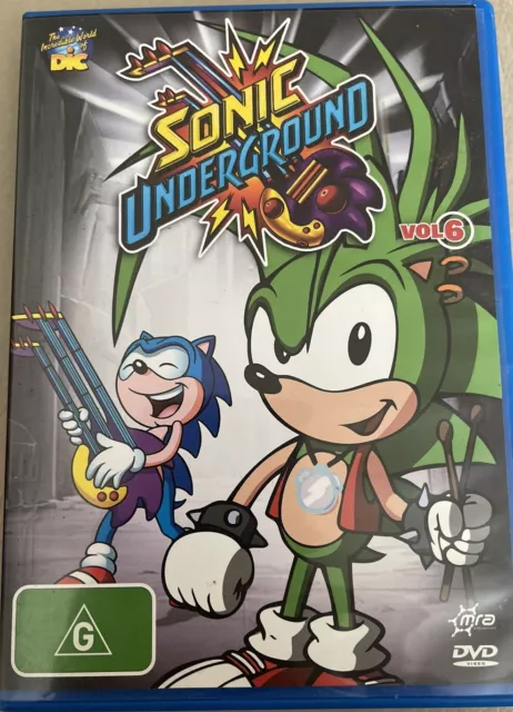 Sonic Underground Dr Robotniks Revenge DVD Kids Family Movie 843501000021