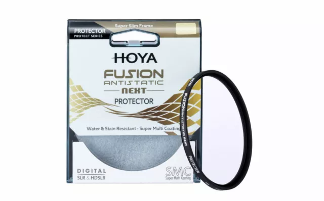 HOYA Fusion Antistatic NEXT Protector Filter 49,52,55,58,62,67,72,77,82mm, NEW