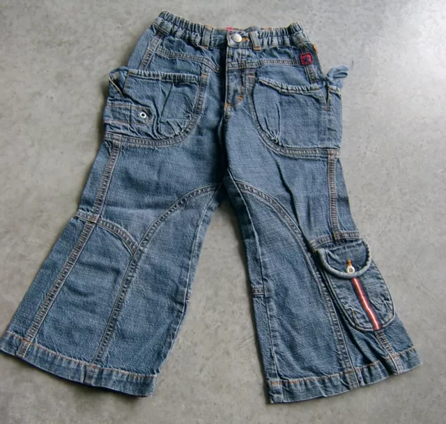 Oilily Girls Wide Leg Jeans Sz 4 - 5 (104)