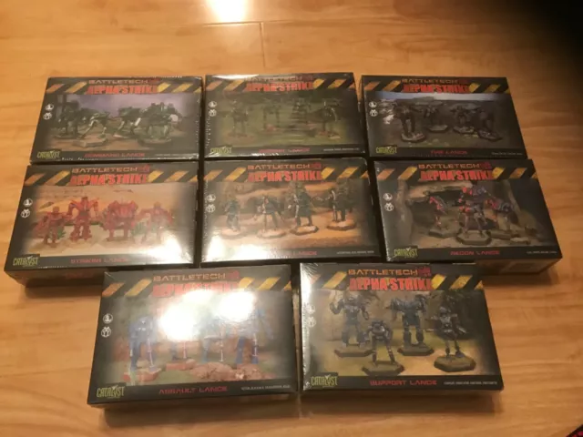 CATALYST: BattleTech - Alpha Strike Box Lance Complete Set