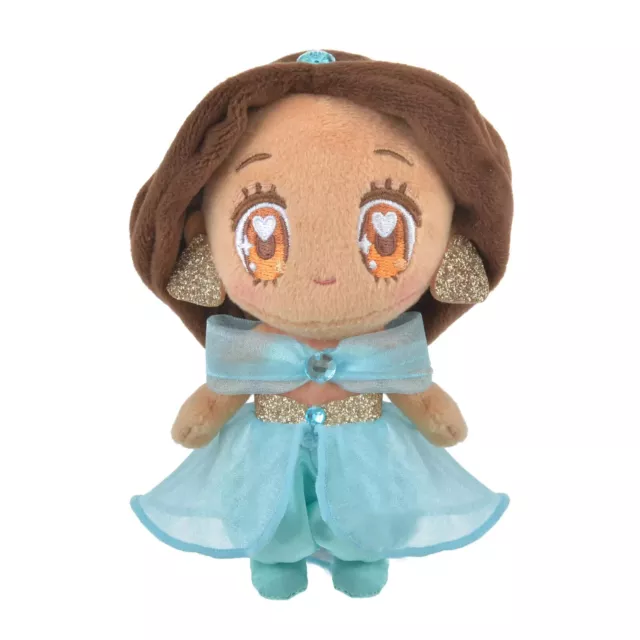 Japan Tokyo Disney Store Doll Plush Key Chain Tiny Aladdin Princess Jasmine