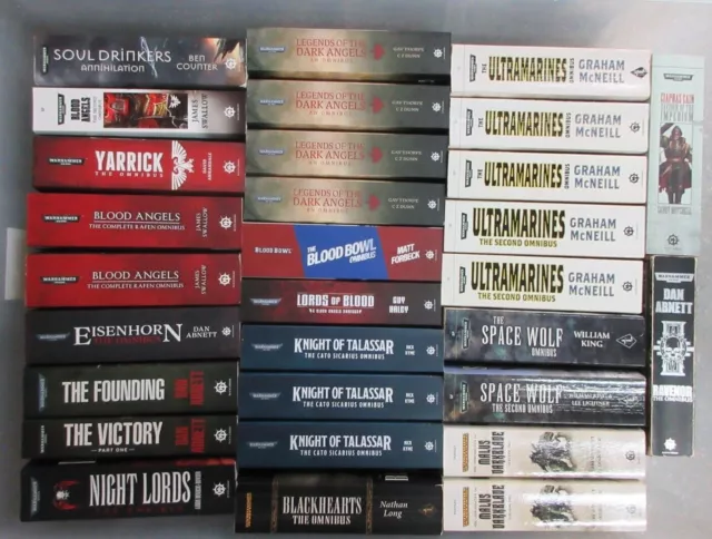 Warhammer 40k Various Omnibus Books