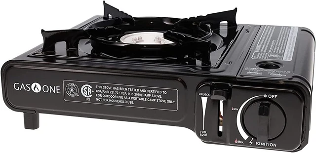 PORTABLE BUTANE GAS Stove Glowmaster GM911ES w/Carrying Case