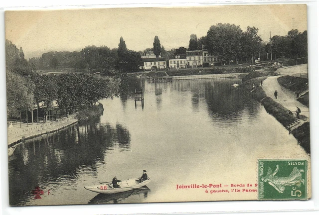 1 CPA 94 Val de Marne Nogent Sur Marne Joinville-le-Pont - Bords de Marne