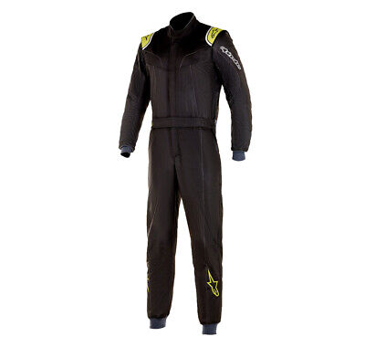 Alpinestars Alpinestars Stratos Tuta da Gara Fia 2-Layer Rally Tutte le Misure Nero/Verde 