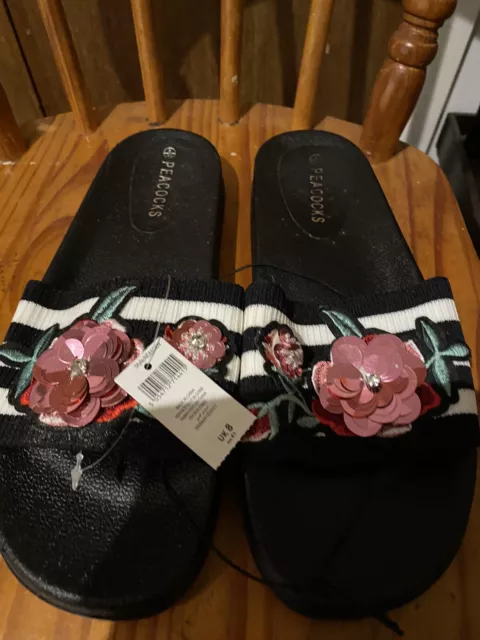 Peacocks ladies sales flip flops