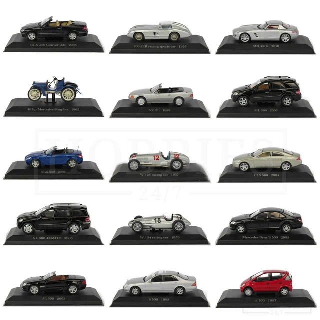 MERCEDES BENZ 1/43 Scale Diecast Car Models SLK CLS SL AMG £18.04