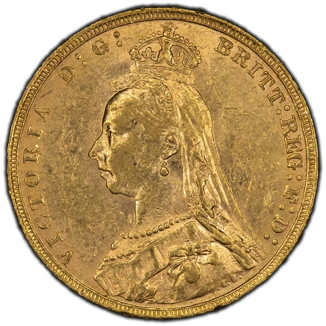 1891 Great Britain Sovereign Gold Coin