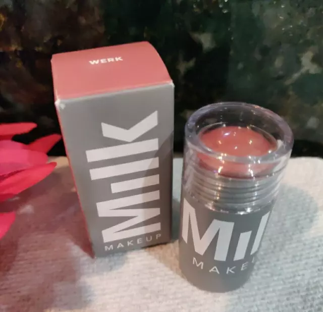 Milk Makeup Lip + Cheek Cream Blush + Lip Color in Werk .21oz/6g - NEW in Box