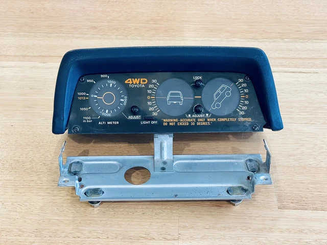 TOYOTA 4RUNNER SURF Inclinometer and Altimeter 1985 Blue $350.00 ...