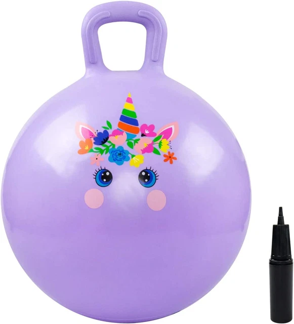Hopper Ball, Bouncing Ball for Kids, 18 Inches Jumping Ball Hoppity Hop Ball toy