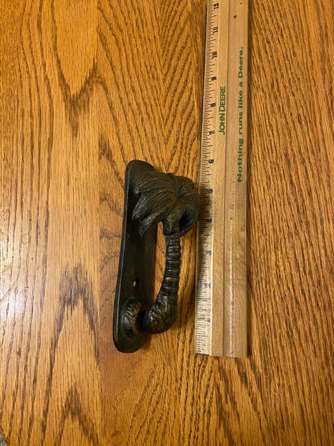 Vintage Cast Iron   Heavy Duty Door Knocker