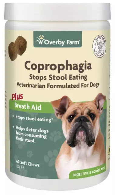 Coprofagia para Perros Suave Masticables 60pcs