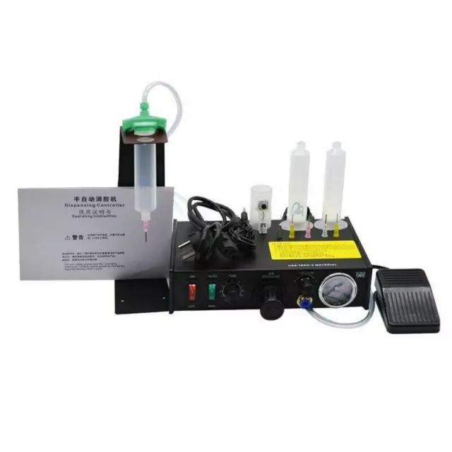 Semi-Automatic Glue Dispenser Machine Solder Paste Liquid Adhesive Controller