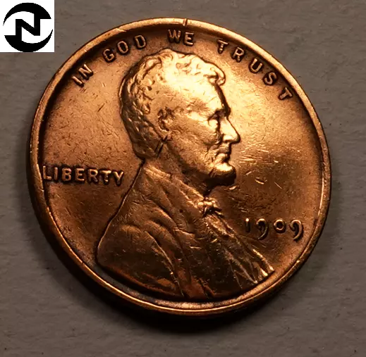 1909 VDB Lincoln Wheat Penny Cent ~ Almost Uncirculated (AU) ~ (W772)