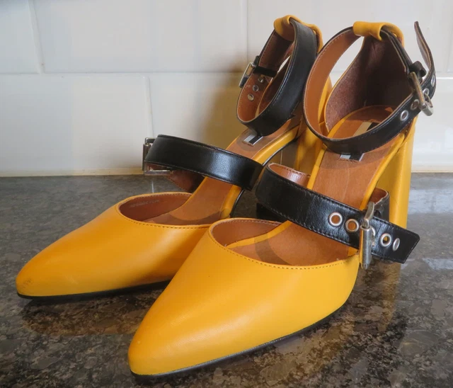 Topshop yellow deals sandals
