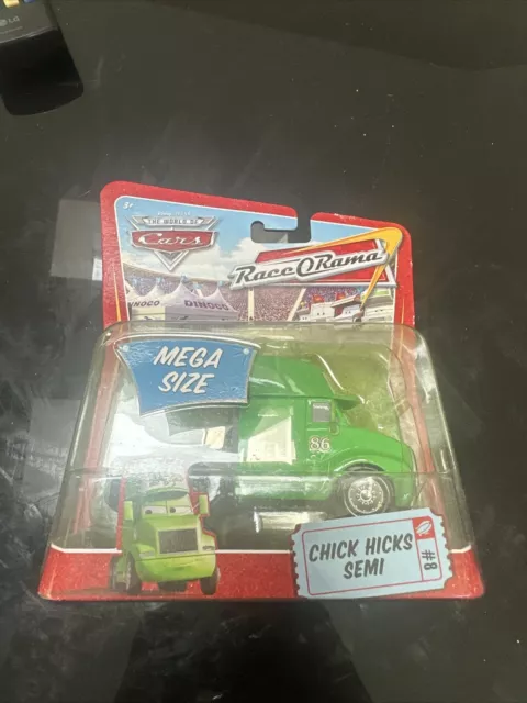 Disney Pixar The World of Cars Race O Rama Mega Size Chick Hicks Semi