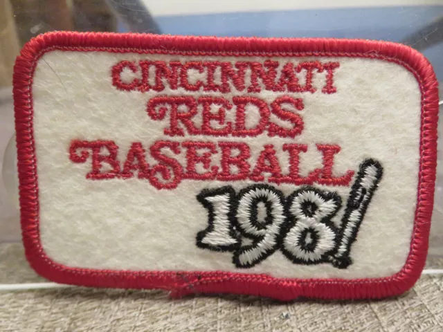 Cincinnati Reds Baseball 1981 Cloth Patch