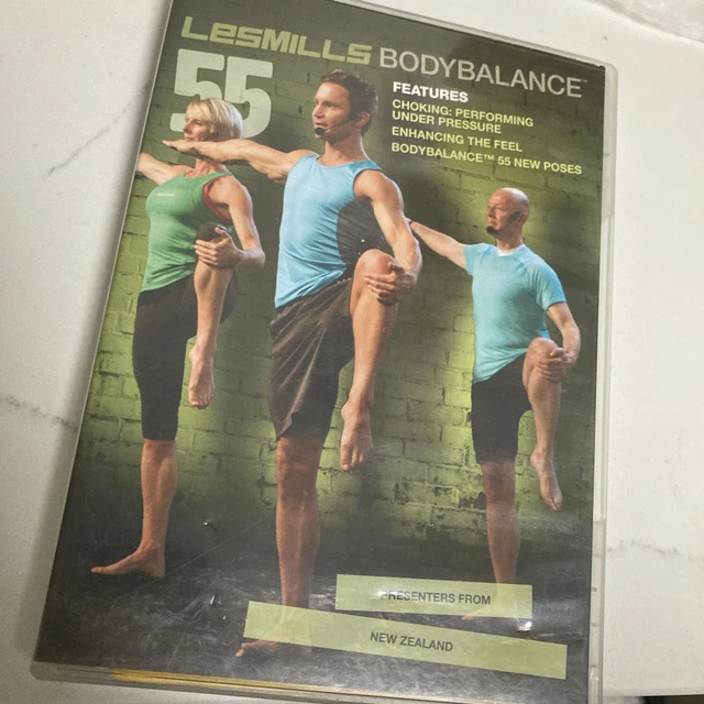 LES MILLS BODYBALANCE Body Balance 56 DVD CD And Notes EUR