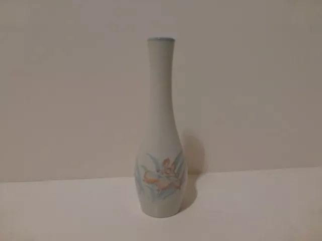 Vintage Otagiri Bud Vase Japan with Iris Design   (S0
