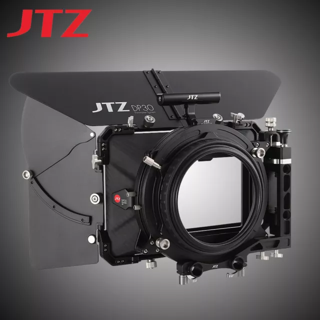 JTZ DP30 Carbon Fiber 4x5.65" Matte Box 15mm/19mm for Sony ARRI ILCE DSLR