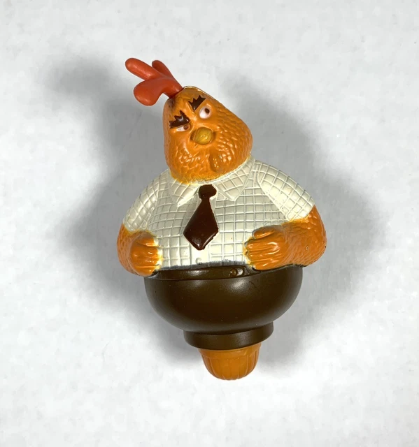 2005 MCDONALD’S DISNEY Chicken Little BUCK CLUCK Spinning Base Happy