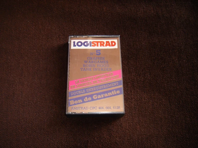Amstrad CPC 464 – Jeu Logistrad N°1 (Action Aventure)
