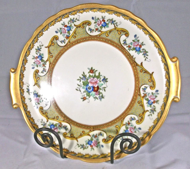 Noritake Nippon Hand Painted Cake, Sandwich, Dessert Plate