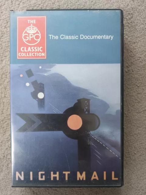 Night Mail VHS Cassette The GPO Classic Collection VGC Post Office