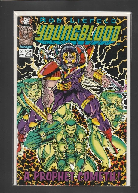 Youngblood #2  (1992) (9.4, NM) Unread, 1st Print, 1ST APP. PROPHET & SHADOWHAWK