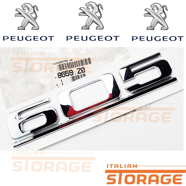 Autocollant 3D Métal Logo ST Line Pour Coffre Voiture - Déco Perso Résistante (Noir Rouge)