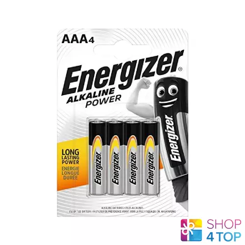 4 Energizer AAA Alkalisch Power LR03 batteries 1.5V Mikro MN2400 AM4 E92