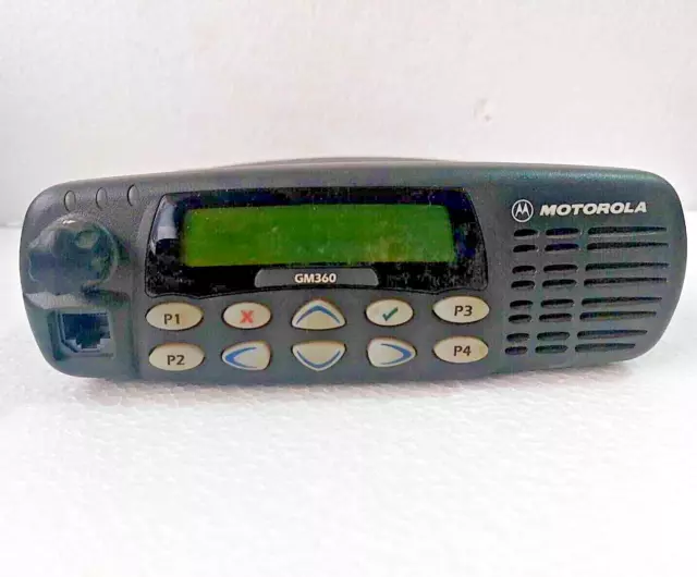 Motorola Gm360 TYPE: MW504AC  Mobile Radio MDM25RHF9AN5AE Not Tested.