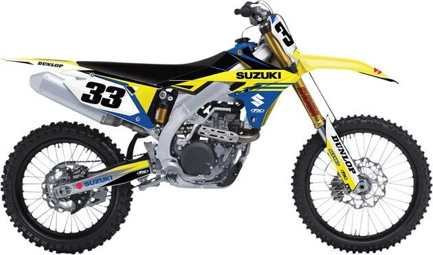 Factory Effex EVO 19 Shroud Graphics Kit #25-01410 for Suzuki RM85
