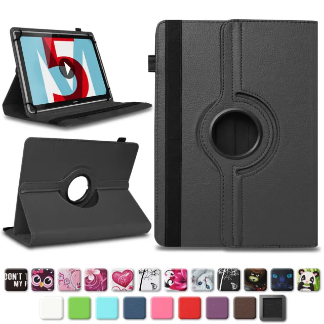 Tablet Hülle Huawei MediaPad T5 10.1 Tasche Schutzhülle Case Cover 360° Drehbar