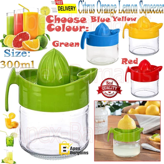 Presse-citron Manuel 2 Pièces Avec Robinet - Portable Et Efficace Pour Jus Frais à La Maison
