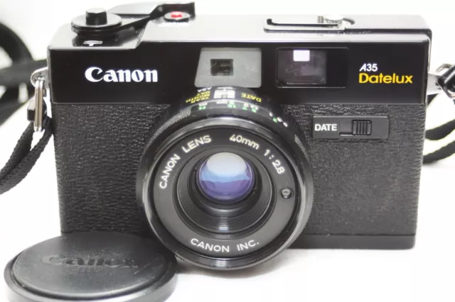 Excellent+++] Canon A35 Datelux 40mm f/2.8 Rangefinder Camera From Japan #101231