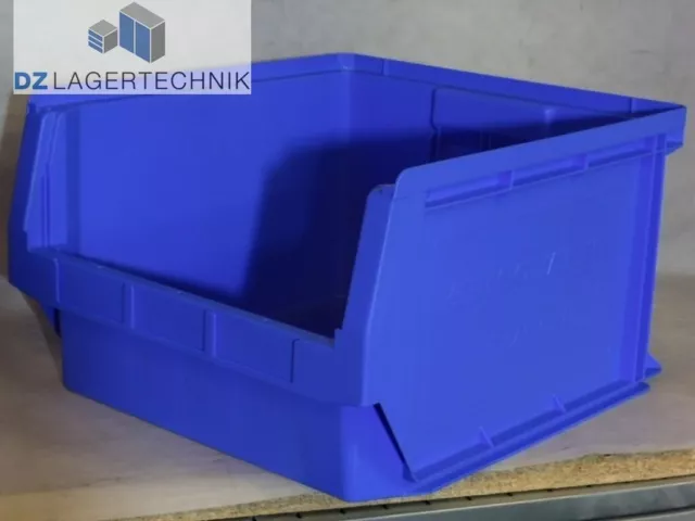 Sichtlagerkiste LF 543 blau SSI Schäfer Kiste Lagerkasten 500x470x300 NEU Box