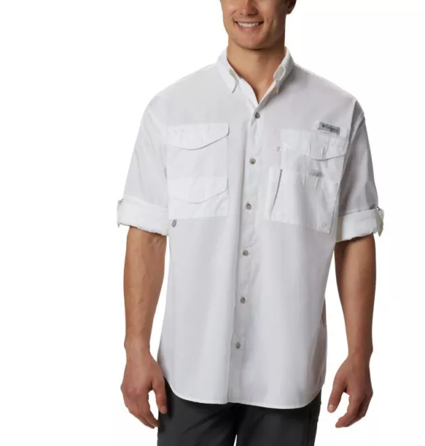 COLUMBIA MEN’S PFG Bonehead™ Long Sleeve Shirt New With Tag - XL Size ...