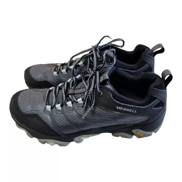 Merrell Granite Moab Hiking Shoes Womens Grey/Black Size 9 US, 6.5 UK, 40 EUR✔️