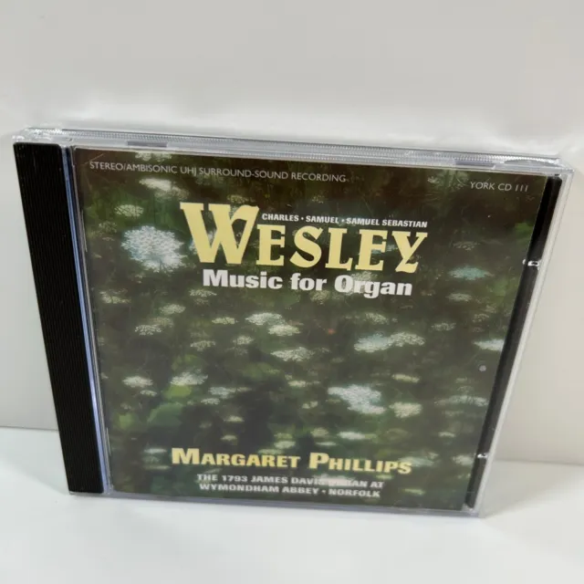 Wesley: Music For Organ, Margaret Phillips, 1793 James Davis Organ (1995) CD