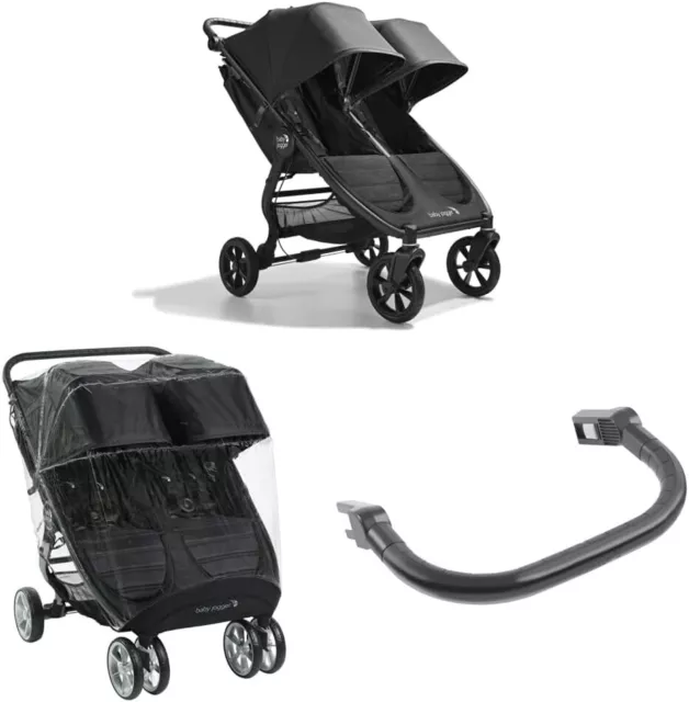 Poussette Baby Jogger City Mini GT2 double tout terrain - Neuve